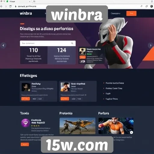 Análise da interface do usuário do site Winbra